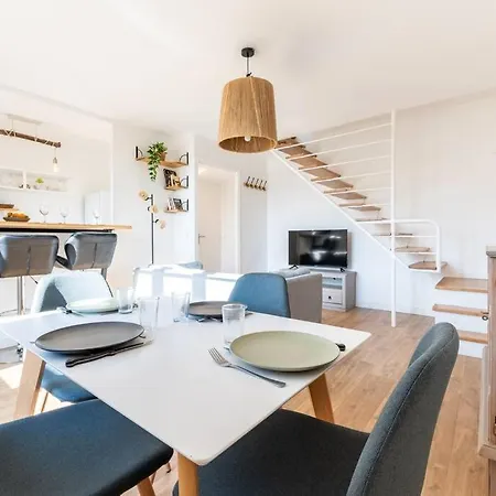 アパート 4 Personnes - 2 -fibre - Balcon - Confort *